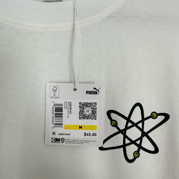 PUMA X DEXTER'S LABORATORY MEN'S BASKETBALL LONG SLEEVE TEE - Picture 4 of 6